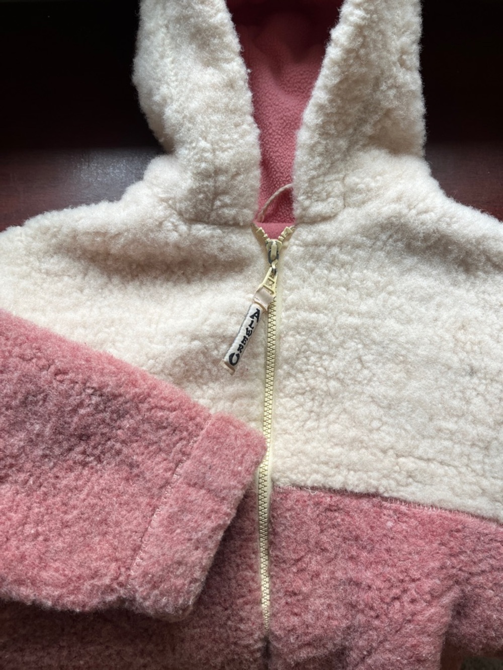 Alwero Wool Sherpa Coat